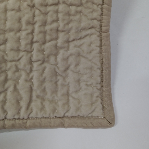 Pottery Barn Bedding Pottery Barn Silk Velvet Washed Pickstiched